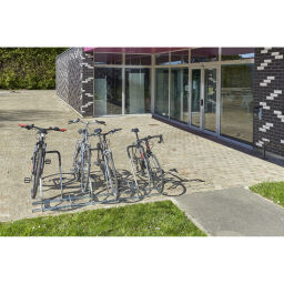 Fietsenrekken aanbouwsectie