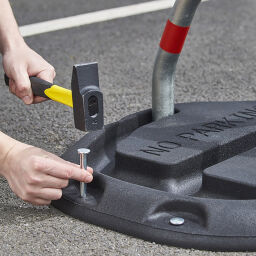 Parkplatzbegrenzung Parkbügel einklappbar