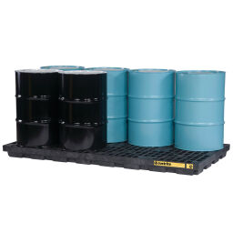 Bac de rétention plastique pour 8 x 200 l fûts