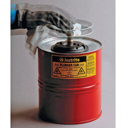 Barrels plunger can with pumping system