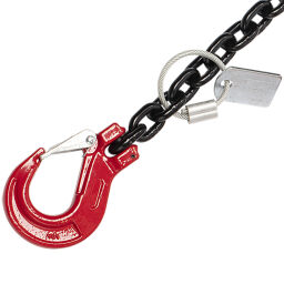 Elingue et sangle levier pour chaîne Tendeur de charge en 2 parties, Ø 13 mm, 21200 kg