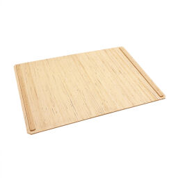 Pallet stacking frames lid suitable for pallet size 1200x800 mm