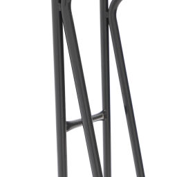 Stalen steekwagens vaste constructie luchtbanden 260x80 mm 