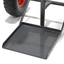 Gasflessen steekwagen vaste constructie voor 1 gasfles, 20, 40 of 50 liter, Ø 204-229 mm
