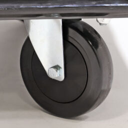 Storeroom trolleys platform trolley push bracket(s) folding down
