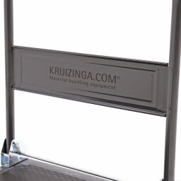 Storeroom trolleys platform trolley push bracket(s) folding down