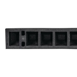 Parkplatzbegrenzung Radstopp Gummi 90 cm