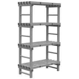 Rayonnage en plastique eurostelle modulaire