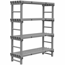 Rayonnage en plastique eurostelle modulaire