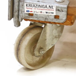 Rollwagen Gebraucht Rollbehälter 2-seitig mit Holzboden und Klemmgittern