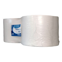 Industriepapier dispensers 1-laags cellulose industriepapier, 1000 m - 2 rollen