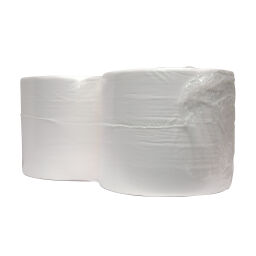 Distributeurs de papier industriel papier industriel perforé en cellulose 2 plis, 1000 m - 2 rouleaux