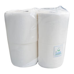 Toiletpapier-dispensers 2-laags toiletpapier 100% cellulose, 40 stuks - 400 vellen 