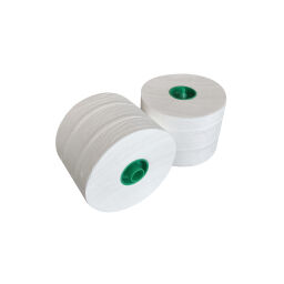 Toiletttenpapierspender Toilettenpapier 2-lagiges Toilettenpapier aus 100% Zellulose mit Schlauch, 100 m