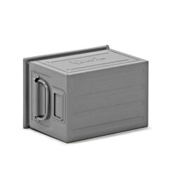 Storage bin steel all walls closed