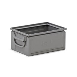 Storage bin steel all walls closed