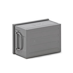 Storage bin steel all walls closed