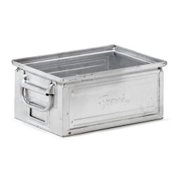 Storage bin steel all walls closed