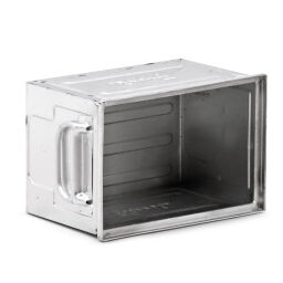 Storage bin steel all walls closed